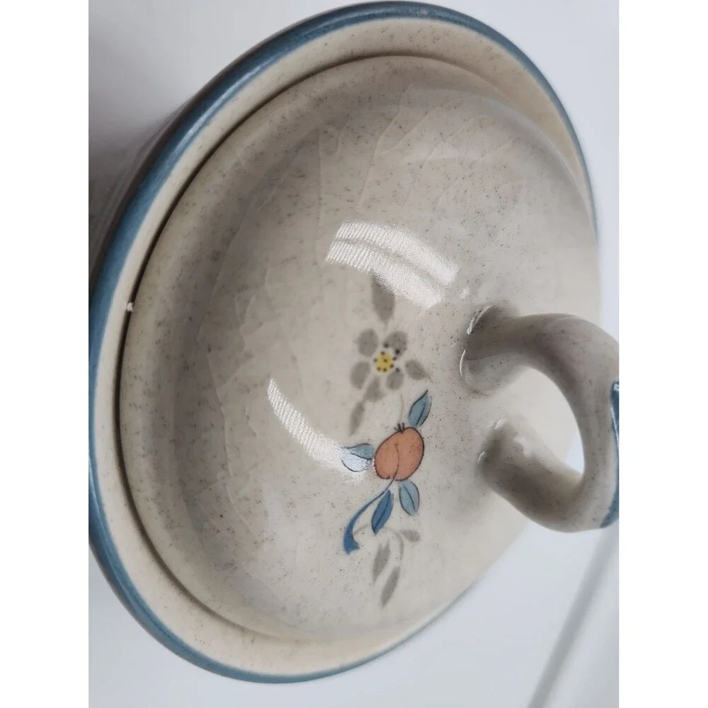 International China Stoneware Marmalade Goose Geese Sugar Dish Vintage Cottage